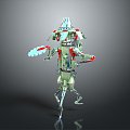 Robot Robot Assistant Small Robot Robot Butler Robot Butler Figure Game Figure 3d model