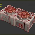 Modern Science Fiction Box Science Fiction Box Military Box Password Box 3d model