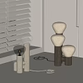 Quiet Table Lamp 3d model