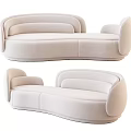 Modern Multiplayer Sofa 3d model