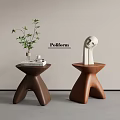 Modern Middle Ancient Bench 3d model
