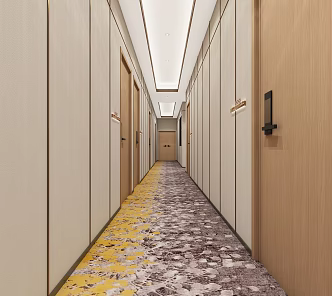Hotel Corridor Away Homestay Hotel Corridor Away Hotel Corridor Away Hotel Corridor 3d model