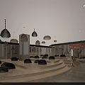 Elegant Clubhouse Interior Featuring Wooden Flooring Lounge Area And Warm Lighting Design