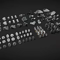 Futuristic Architecture Science and Technology Sense Architecture 3d model