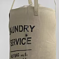 Durable Assorted Color Fabric Laundry Bags With Sturdy Handles For Home Organization
