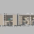 Go to bed, get off the table, get out of bed 3d model