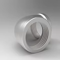 Stainless Steel Plumbing Pipe Fittings With Elbow Tee And Coupling Components For Industry