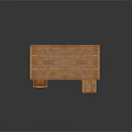 Classic Wooden Desk Furniture With Storage Drawers And Foldable Tabletop