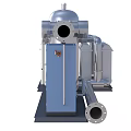 Industrial Equipment System Featuring Piping Storage Tanks And Control Panels