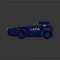 modern armored personnel carrier 3d model