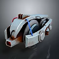 laser tower turret turntable sci-fi tower defense game tower defense sci-fi turret game turret game turret 3d model
