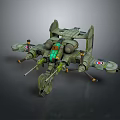 Modern Fighter Science Fiction Fighter Next Generation Fighter Science Fiction Fighter 3d model
