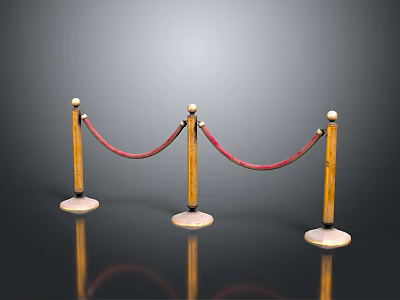 Modern Concierge Bar Public Place Guardrail Fence Fence Iron Fence Floral Fence Iron Fence 3d model