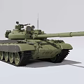 Military Tank 3D Model With Armored Features 3d model