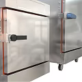 Durable Stainless Steel Commercial Kitchen Appliances With Various Sizes And Wheels