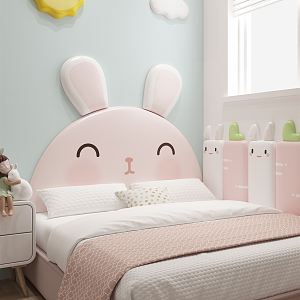 Modern Children's Bed Children's Soft Bag Rabbit 3d model