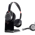 High Quality Over Ear Headphones with Wireless Microphone and Stand for Premium Audio Experience