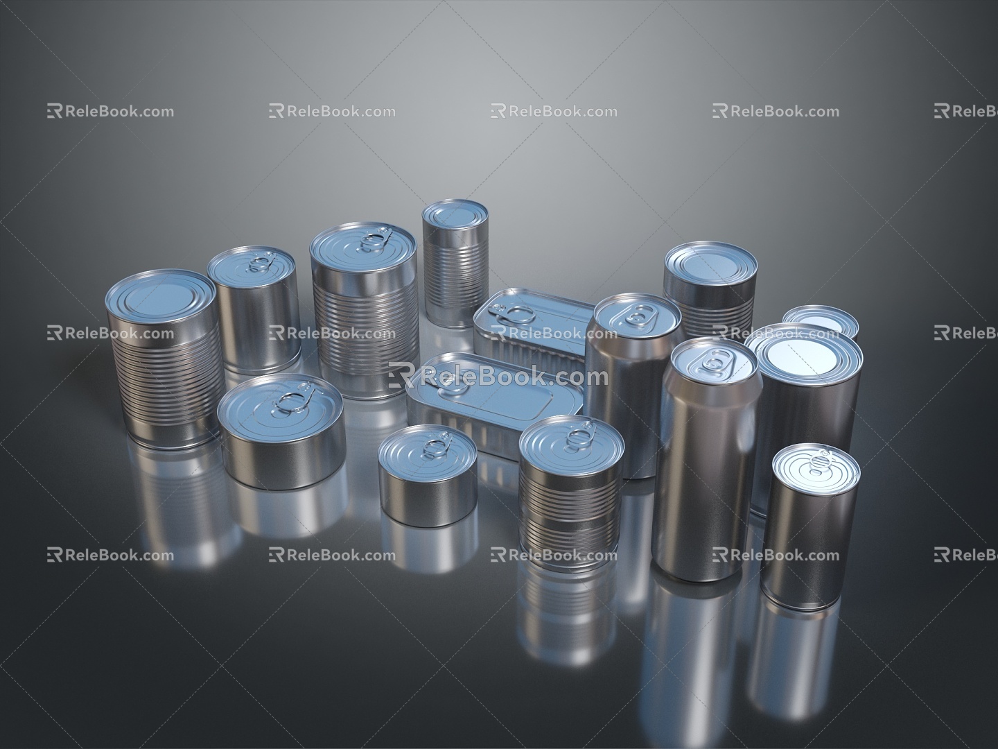 Jar Bottle Jar Container Realistic 3d model