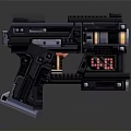 Science Fiction Weapon Future Weapon Science Fiction Equipment Concept Weapon Next Generation Weapon Next Generation Equipment 3d model