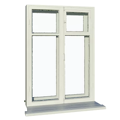 Modern windows 3d model