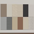 Wall Panels With Various Colors And Textures For Home Interior Design