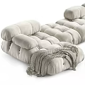 Modern shaped multi-person sofa modular sofa modular sofa 3d model