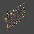 Game props 3d model