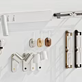 Modern Wall Lamps With Sleek Designs And Various Metal Finishes For Home Interior