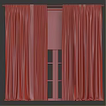 Light Beige Window Curtains with Soft Fabric and Sheer Layer for Modern Home Window Decoration