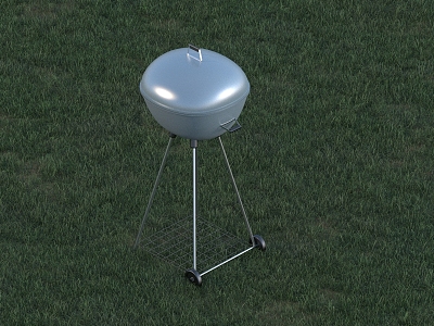 Modern oven 3d model