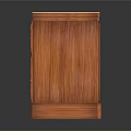 Traditional Wooden Office Desk With Multiple Drawers And Classic Design Elements