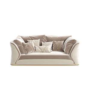 modern double sofa turui sofa 3d model