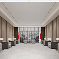 VIP Reception Room Modern Reception Room 3d model