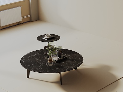 Modern coffee table model