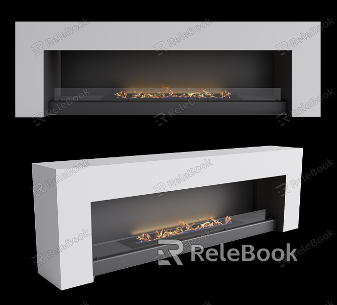 Modern Fireplace Minimalist Fireplace model