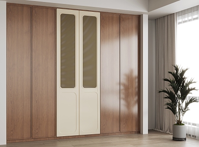 Modern wardrobe 3d model