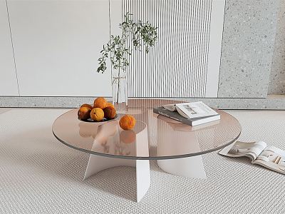 Modern coffee table model