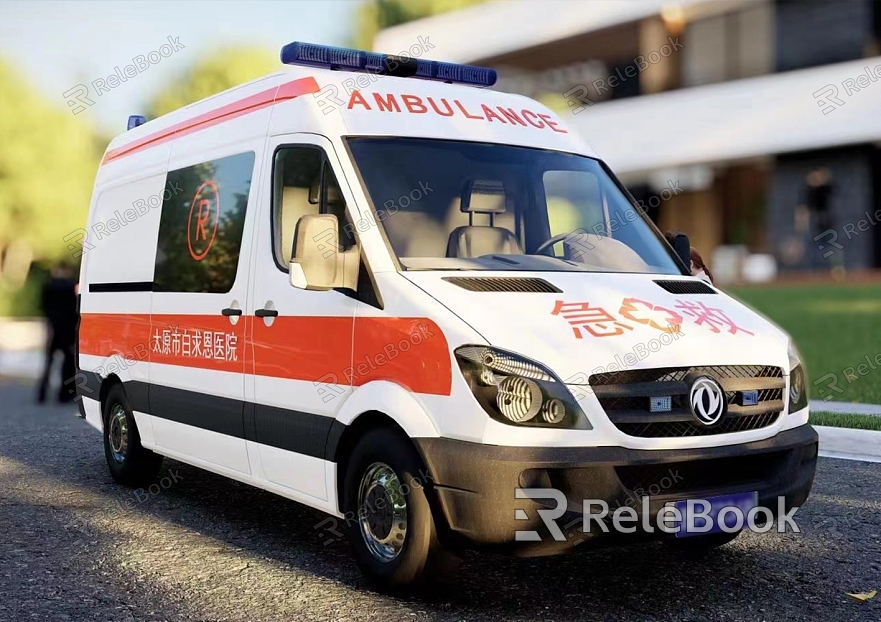 Modern Ambulance model