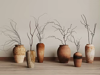 Silly Dried Branches 3d model