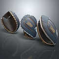 High Quality Professional Baseball Gloves With Stitched Design And Different Styles 3d model