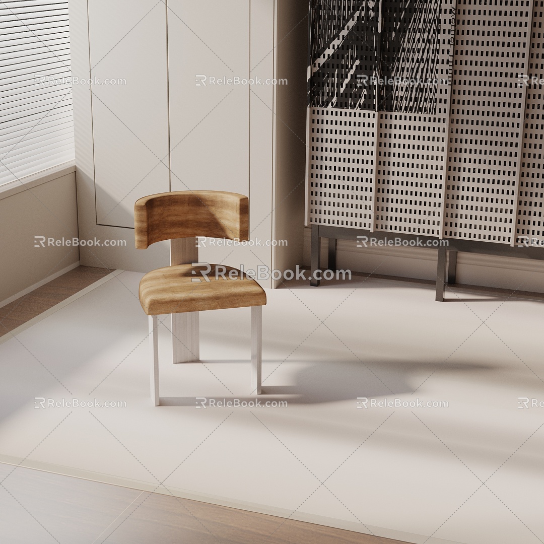 Modern Dining Chair 3d model