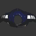 Stylish Navy Blue Zipper Hoodie With White Gray Color Block Design And Casual Style