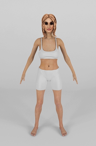 Woman 3d model