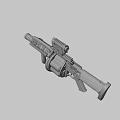 Grenade Launcher 3d model