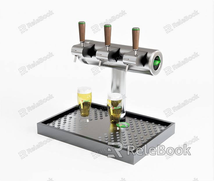 Modern beer machine faucet craft beer faucet drinking machine manual gas pump beer wine holder model