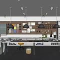 Modern Studio 3d model