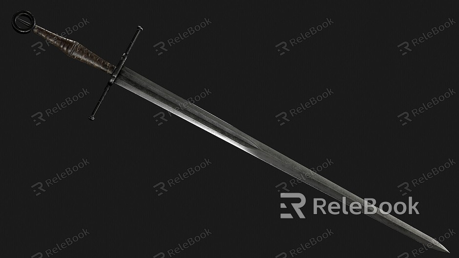 Medieval Great Sword Sword Weapon Long Sword model