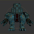 Mech Warrior Mech Soldier Machine Battlearm Mechanical Battlearm Machine Fighter Robot 3d model