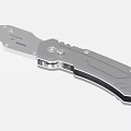 Durable Tactical Folding Knife With Ergonomic Metal Handle And Sharp Blade