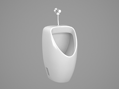 Modern urinals 3d model